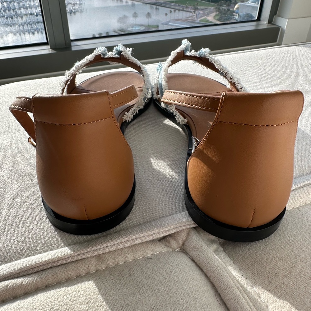 Hermes denim Santorini sandals - Picture 4 of 4